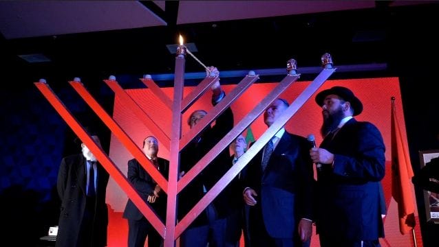 La communaut&eacute; juive de Casablanca c&eacute;l&egrave;bre la Hanouka