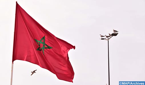 drapeau marocain map m 0