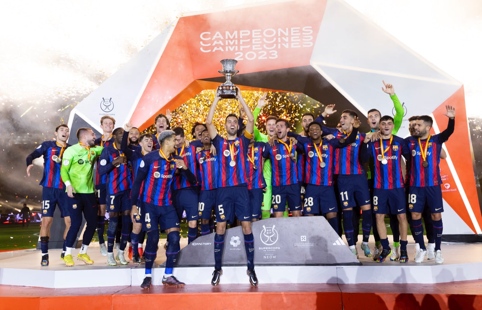 Le FC Barcelone s'adjuge la Supercoupe d’Espagne