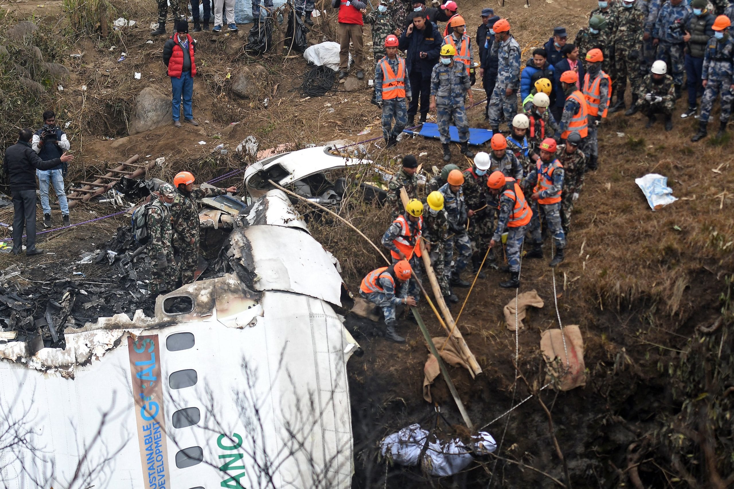 Népal : le crash d'un avion fait au moins 68 morts