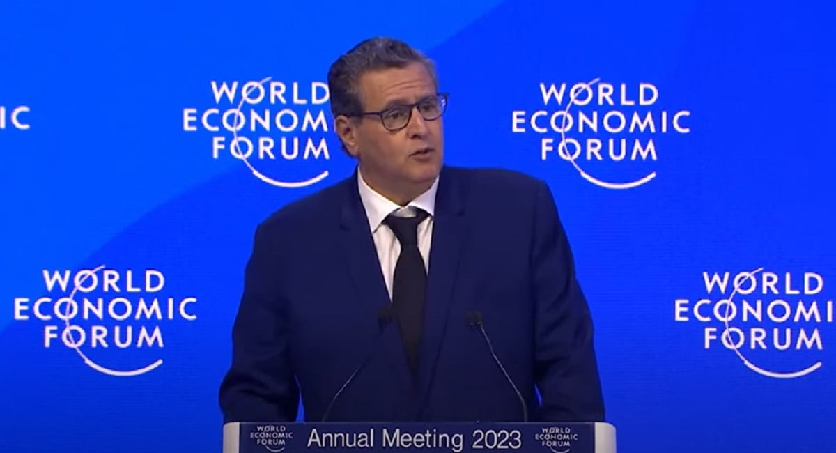 Forum de Davos : Akhannouch tient une série d'entretiens