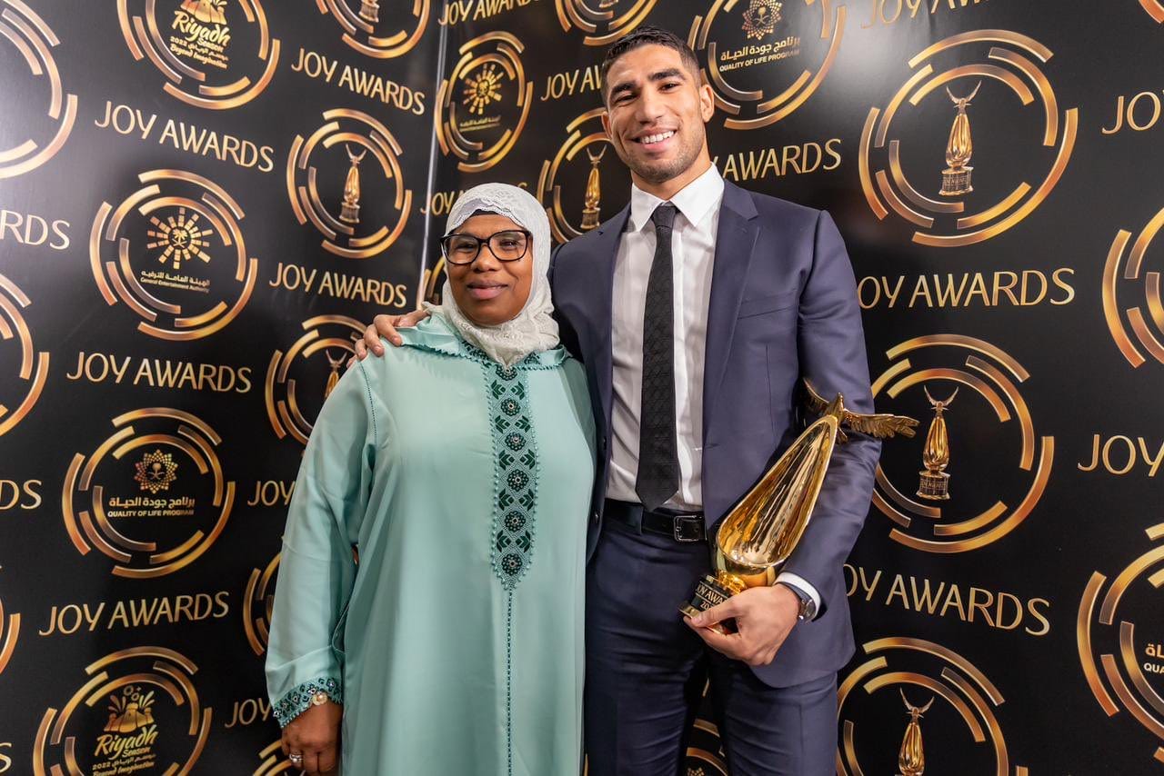 Achraf Hakimi élu meilleur sportif arabe de l'année