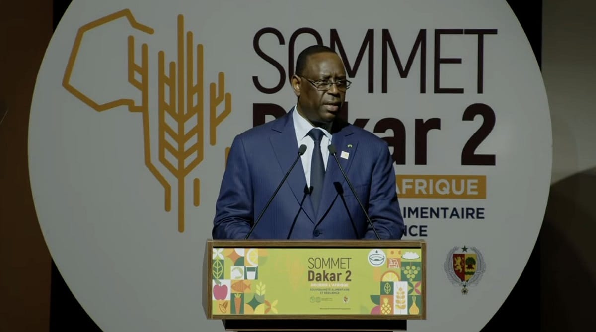 Macky Sall : l'Afrique doit apprendre à se nourrir elle-même