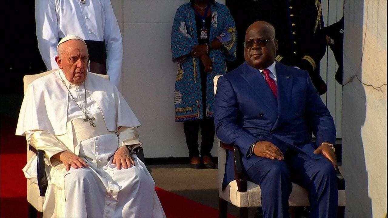 À Kinshasa, le pape François dénonce un «colonialisme économique qui se déchaîne»