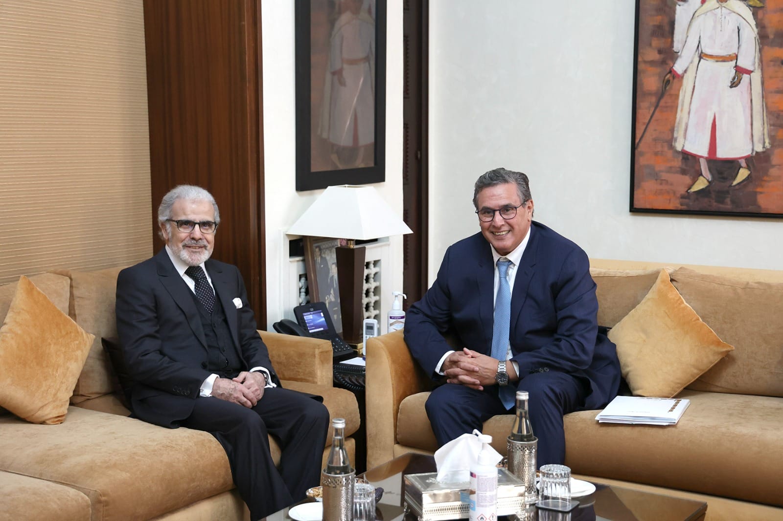 Économie : réunion d’Akhannouch avec Jouahri à Rabat