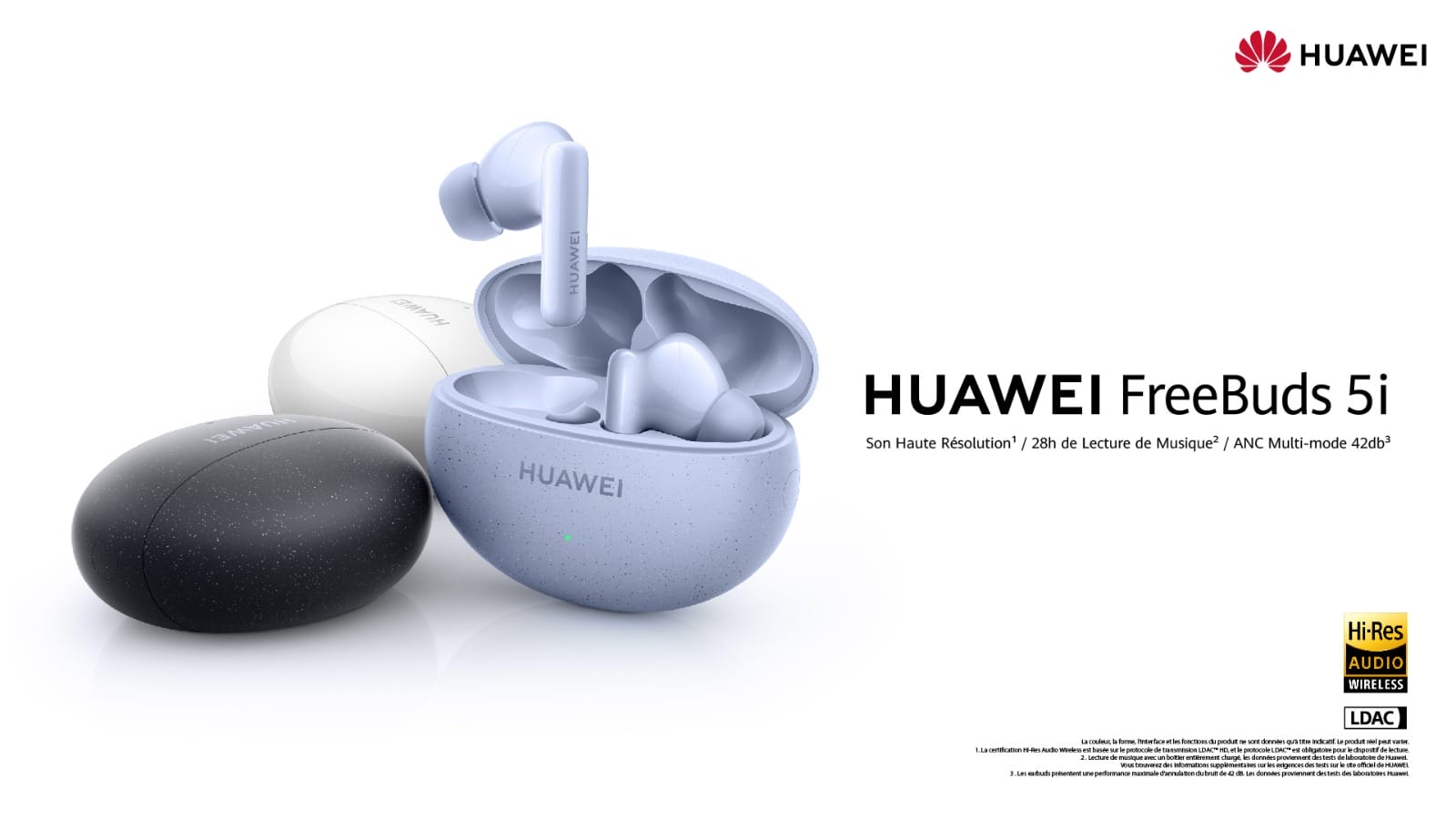 Huawei : lancement imminent des Huawei FreeBuds 5i au Maroc