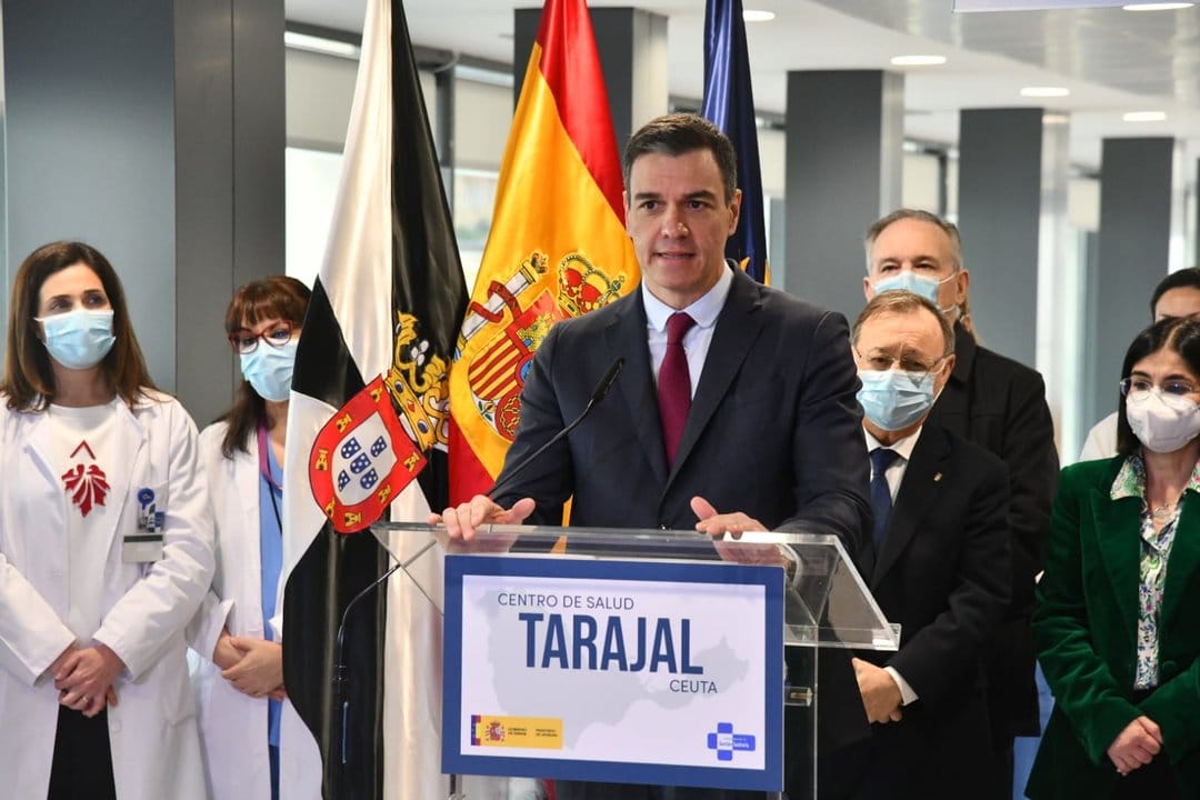 À Sebta, Pedro Sanchez inaugure le centre de santé Tarajal