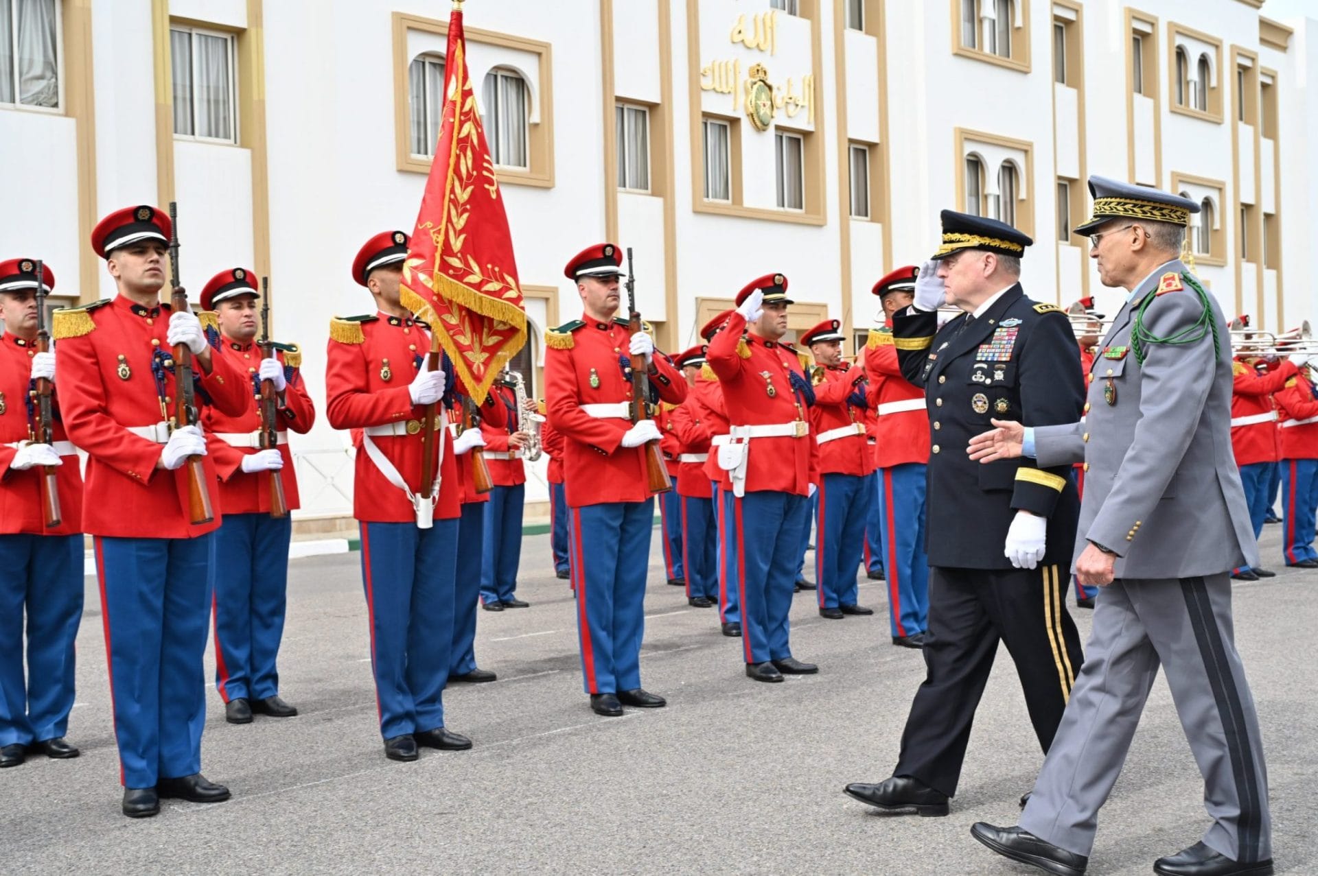 Mark Milley à Rabat