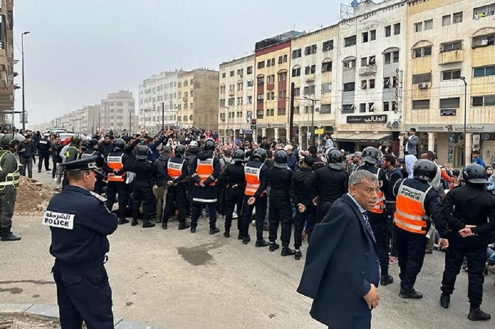 Casablanca : répression violente d’une manifestation d'étudiants