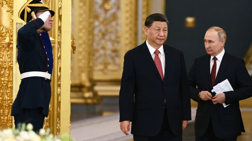 À Moscou, Poutine et Xi affichent leur union contre l’Occident