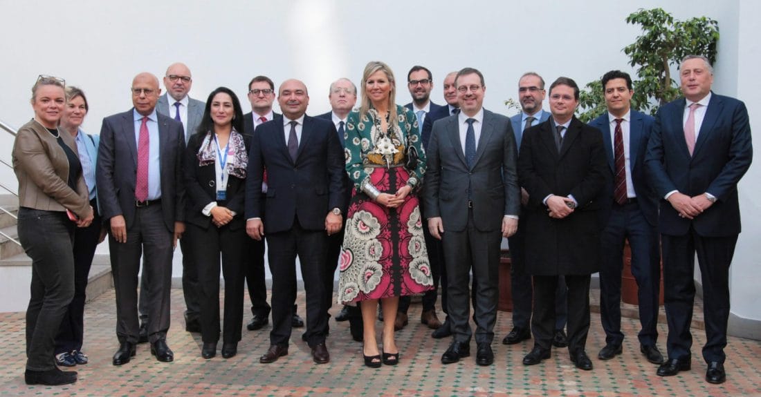 Axa Assurance Maroc reçoit la reine Máxima 2 Reine Maxima axa assurance maroc