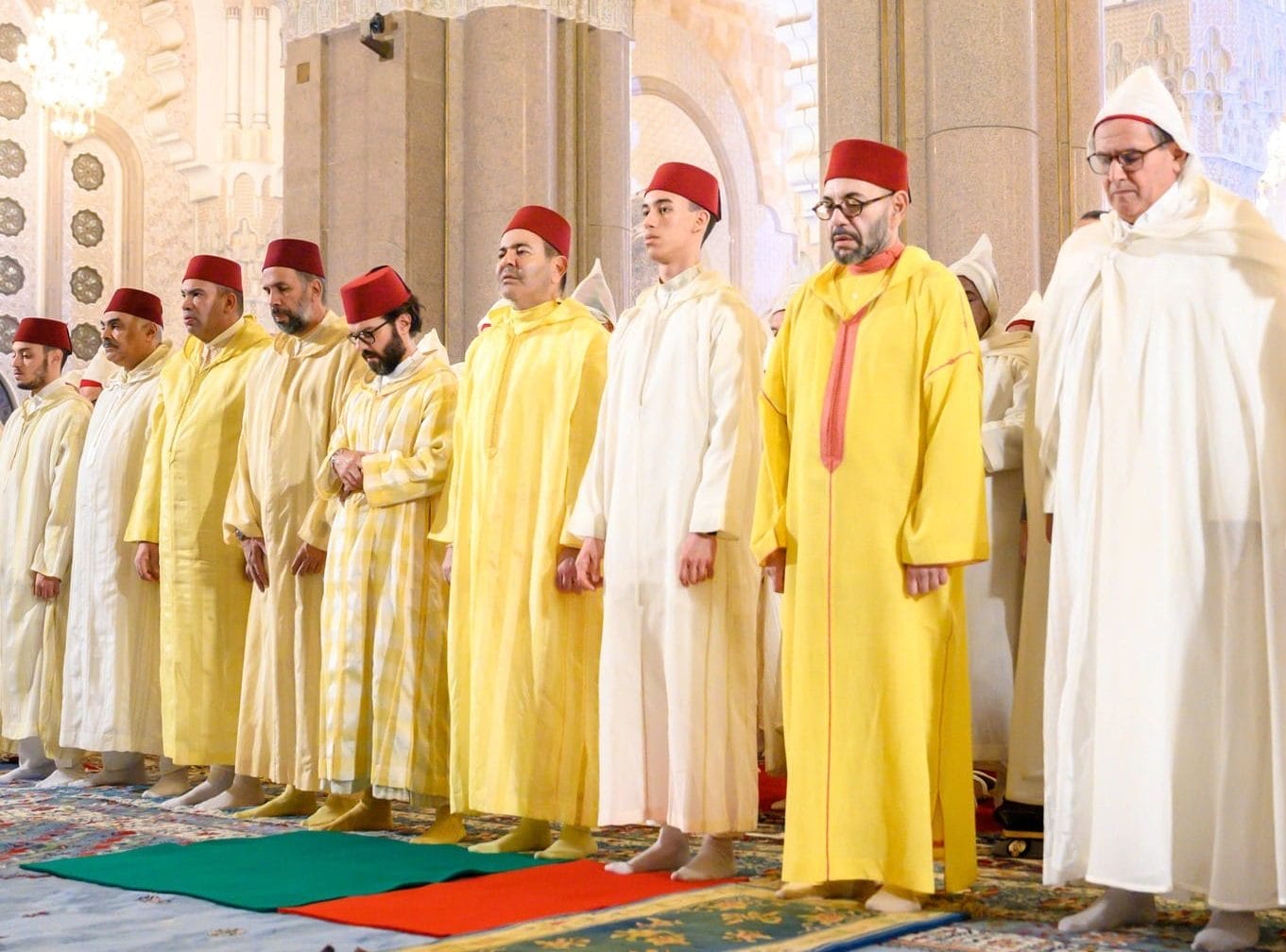 Le roi Mohammed VI commémore Laylat Al-Qadr bénie à la mosquée Hassan II