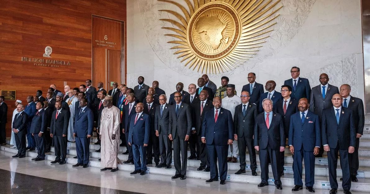 Le 36e congrès de l'Union africaine se tient à Addis-Abeba, en Éthiopie, les 18 et 19 février 2023.