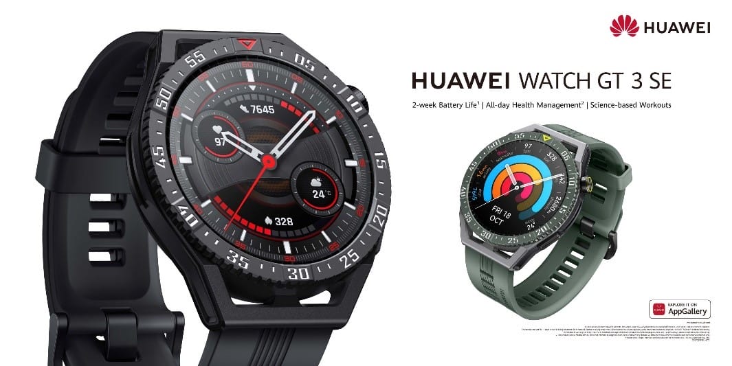 HUAWEI WATCH GT 3 SE, nouvelle smartwatch de Huawei