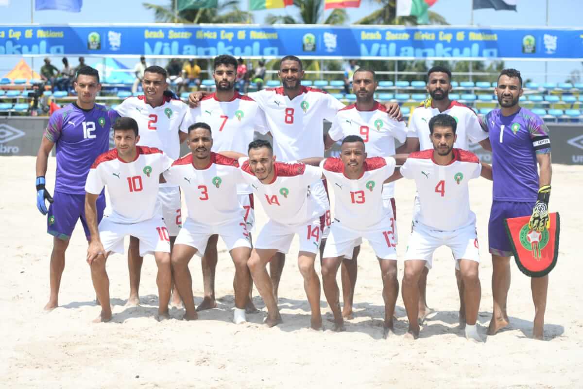 Beach soccer : le Maroc qualifié pour la CAN 2024