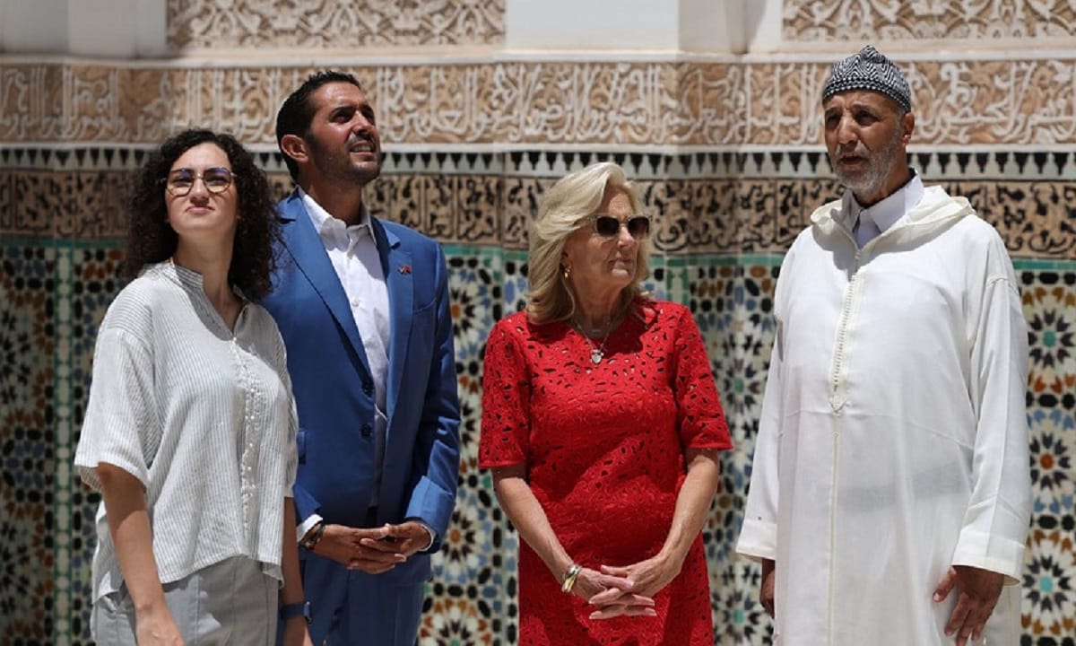 Marrakech : Jill Biden visite la Médersa Ben Youssef et l’Association Ennakhil