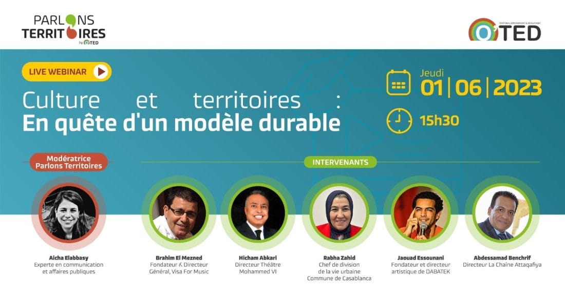 OTED : «Parlons Territoires» maintenant pour établir «LE» modèle de durabilité de l'avenir 2 OTED : «Parlons Territoires» maintenant pour établir «LE» modèle de durabilité de l'avenir