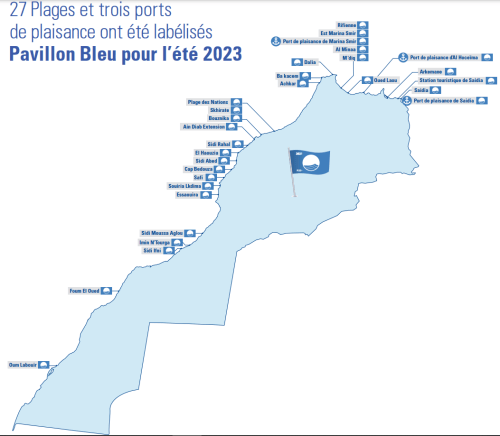 Saison estivale : ruée vers les plages 2 pavillon bleu