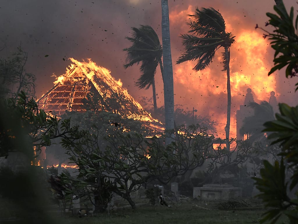 À Hawaï, les incendies font plus de 100 morts