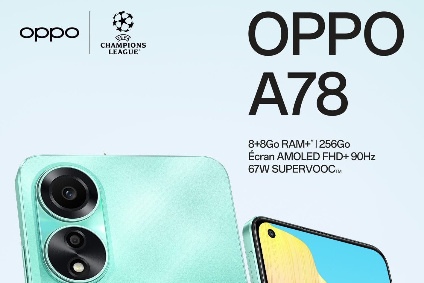 OPPO lance son nouveau modèle A78 au Maroc