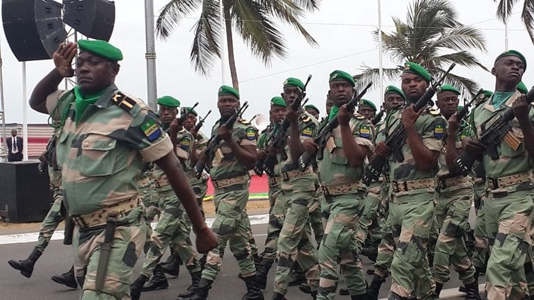 Garde républicaine Gabon