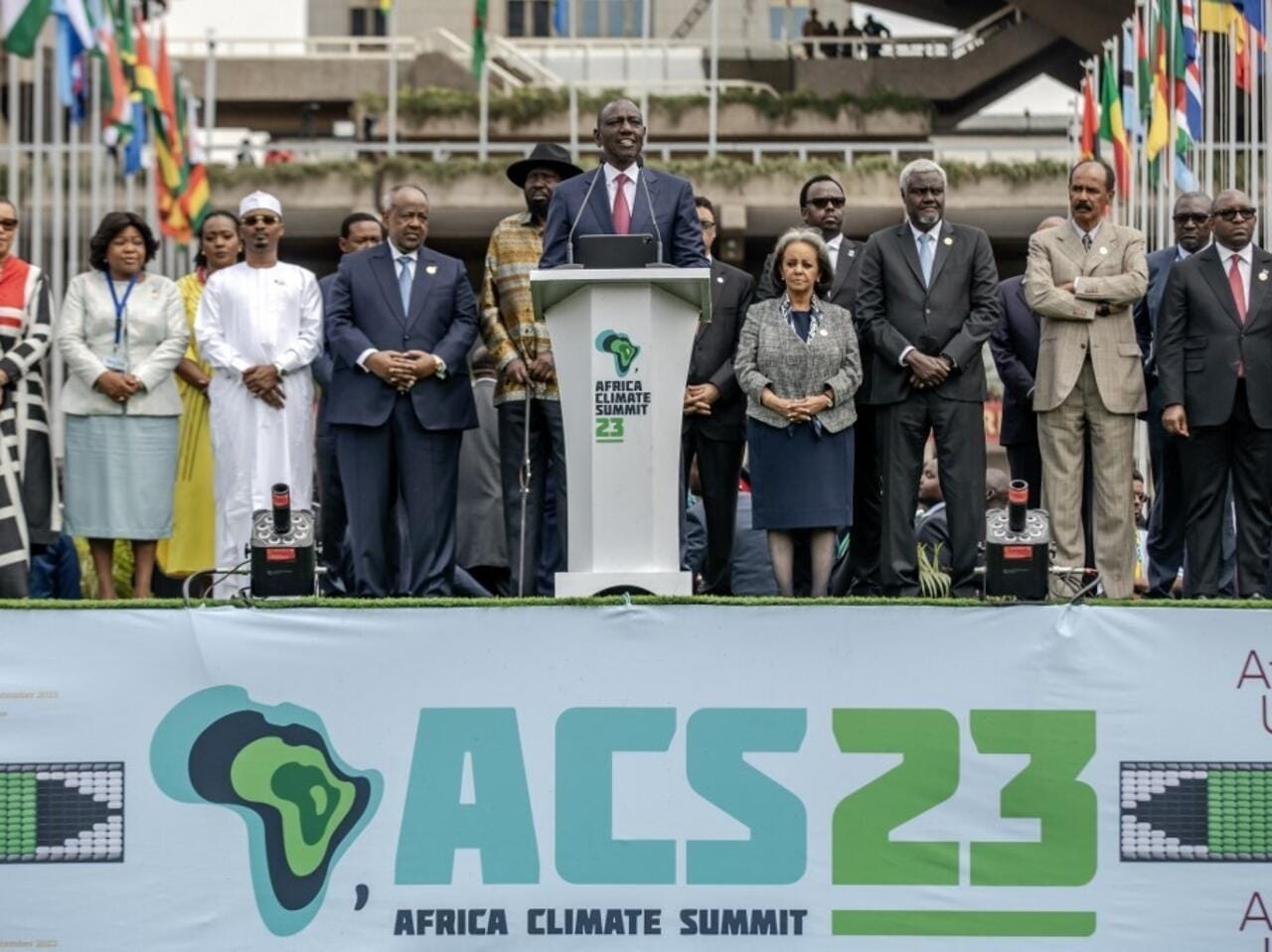 Au Kenya, le premier sommet africain sur le climat adopte la «Déclaration de Nairobi»