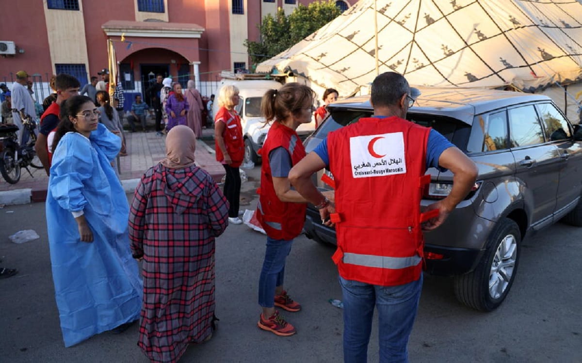 Séisme d’Al Haouz : la Croix-Rouge lance un appel aux dons d’environ 100 M€