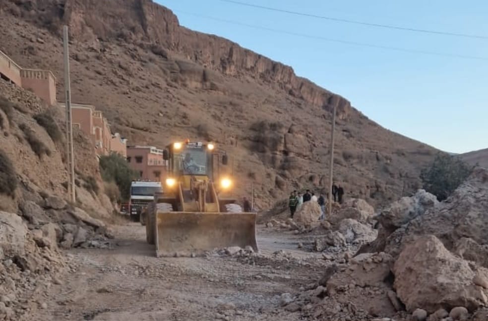 Séisme d'Al Haouz : rétablissement de la circulation dans la province d'Al Haouz