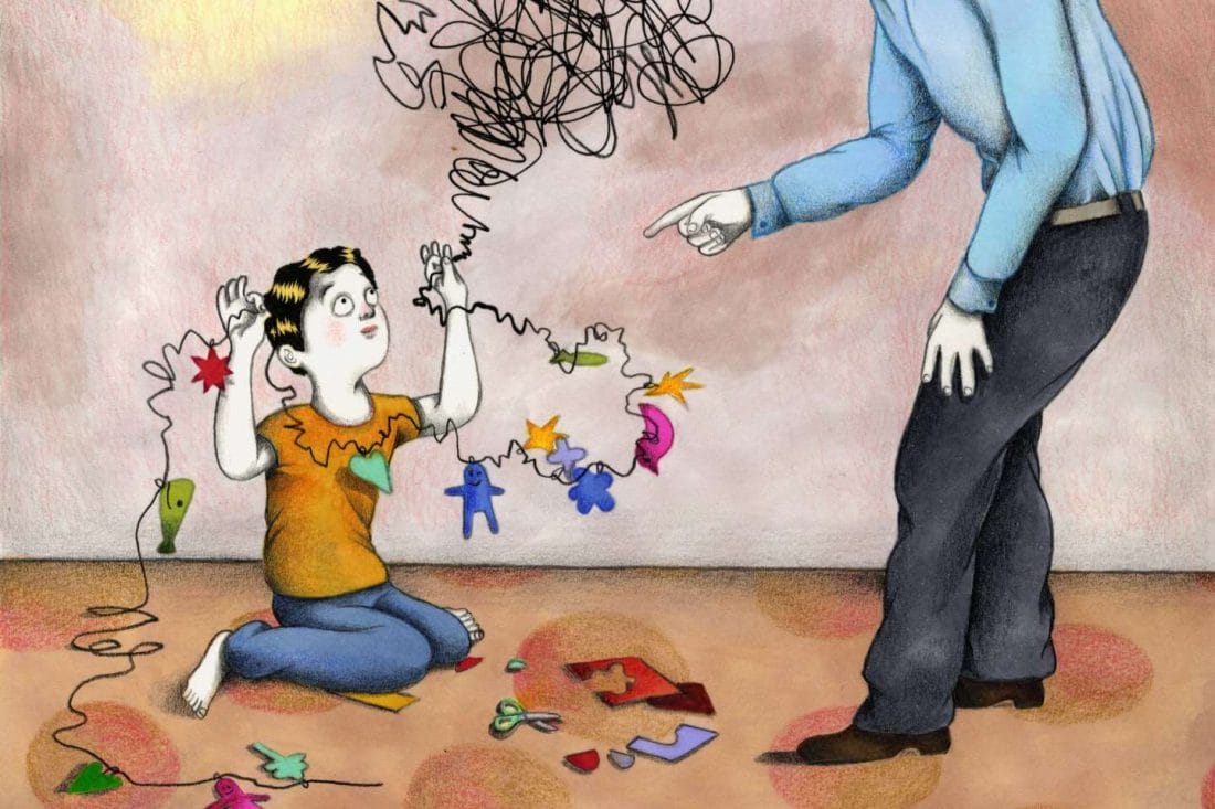 Éducation positive contre «time out» 2 illustration education parents