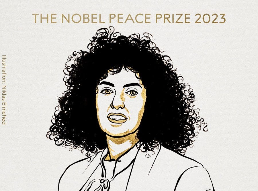 Narges Mohammadi : prix Nobel de la Paix 2023 et symbole de lutte pour la liberté Iran : le prix Nobel de la paix, Narges Mohammadi, menacé de mort