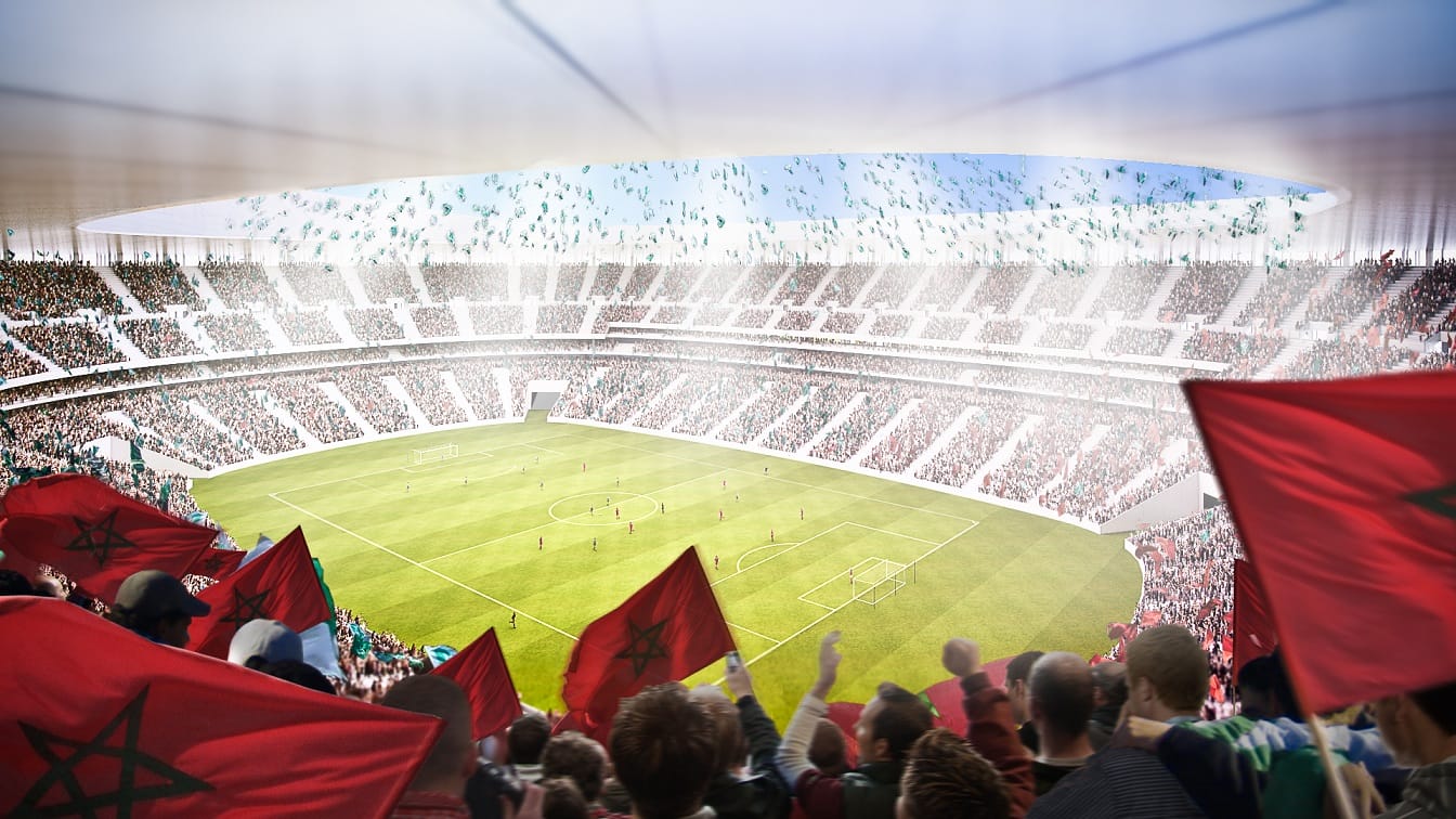Grand stade de Casablanca : le groupement conduit par Tarik Oualalou remporte le concours architectural Grand stade de Casablanca : le groupement conduit par Tarik Oualalou remporte le concours architectural