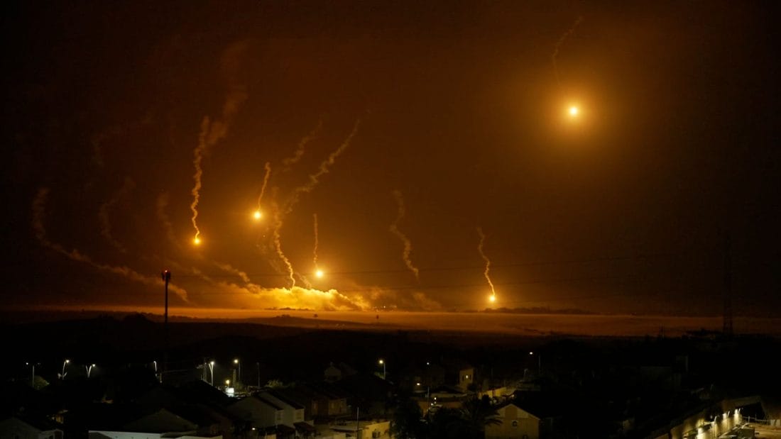 Guerre au Proche-Orient : commémoration du premier mois sans «trêve» en vue 2 israel gaza flares