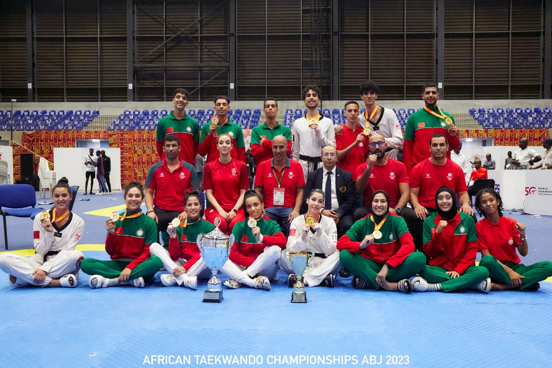 Taekwondo : le Maroc sur le toit de l'Afrique