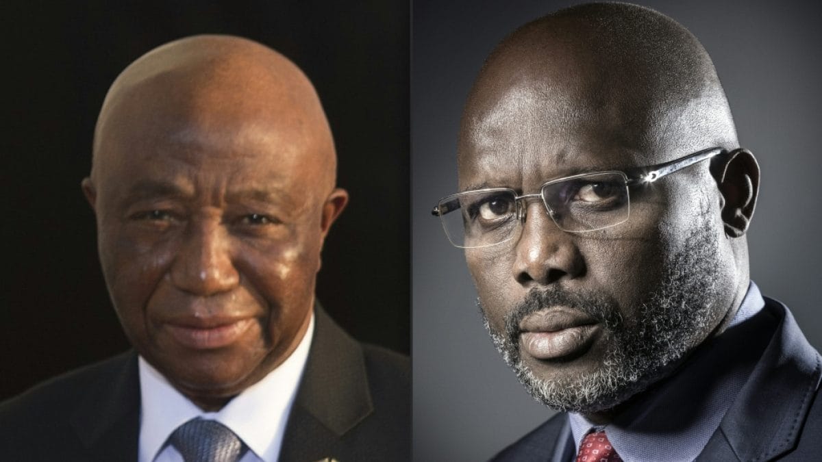 Présidentielle au Libéria : Weah et Boakai croisent à nouveau le fer