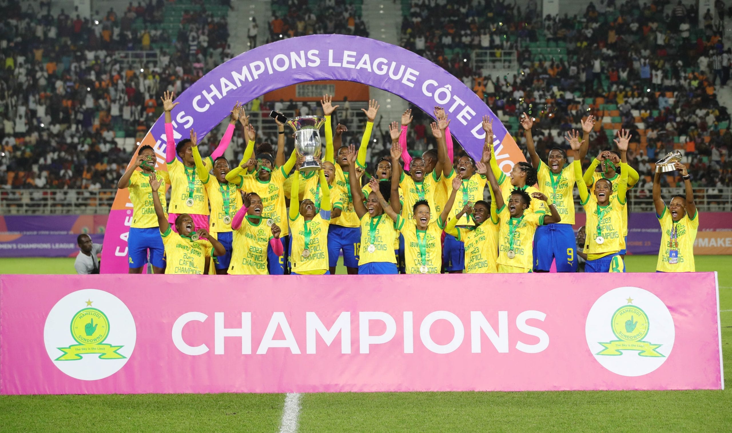 Ligue des champions féminine-CAF : Sundowns s'adjuge le trophée aux dépens du Sporting, l'AS FAR sur le podium