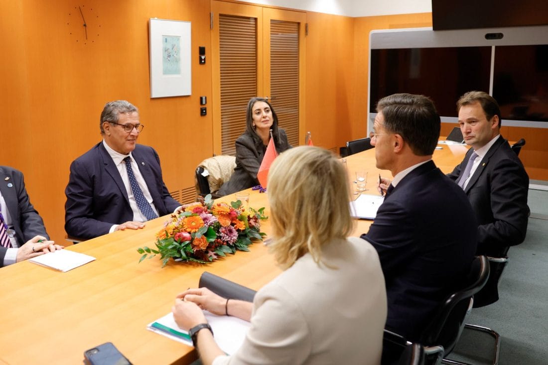 Aziz Akhannouch s’entretient avec le premier ministre néerlandais