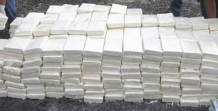 Une saisie record de cocaïne au large de l’Afrique de l’Ouest
