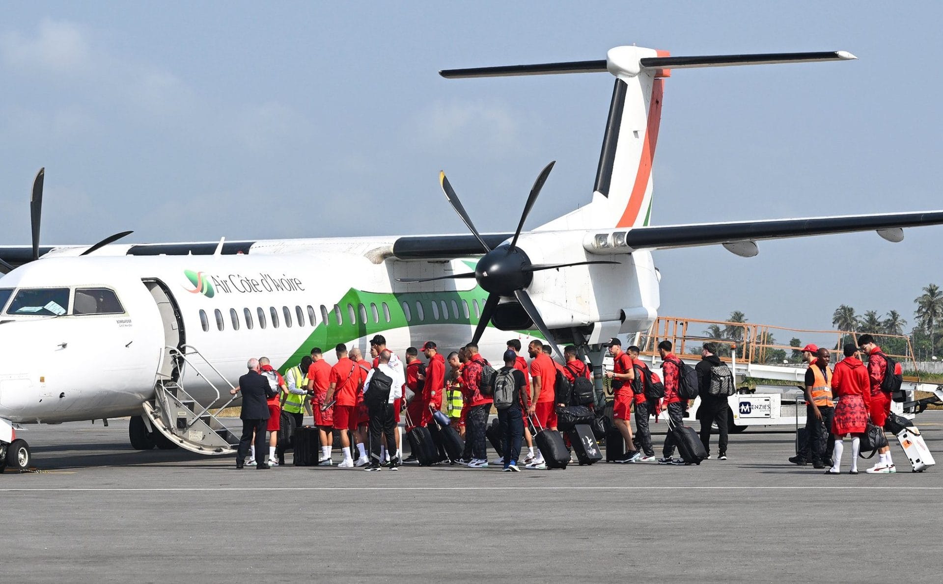 CAN 2023 : les Lions de l'Atlas sont arrivés à San Pedro