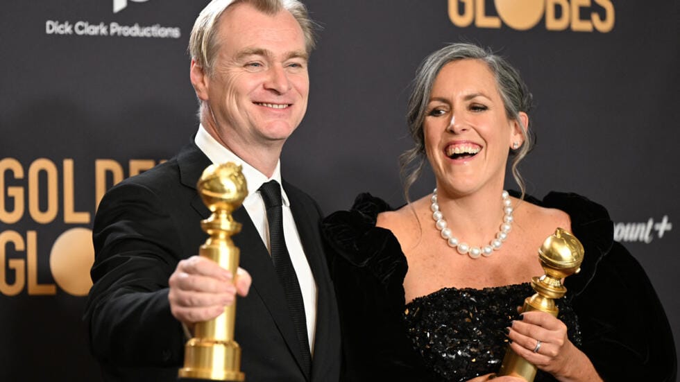 Christopher Nolan et «Oppenheimer» dominent les Golden Globes