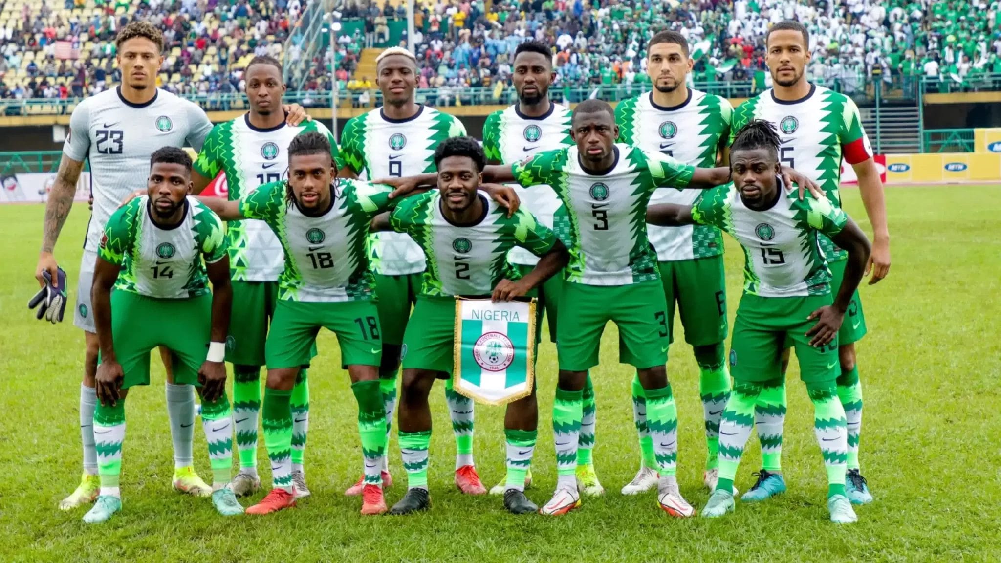 CAN 2023 : arrivée Super Eagles du Nigeria