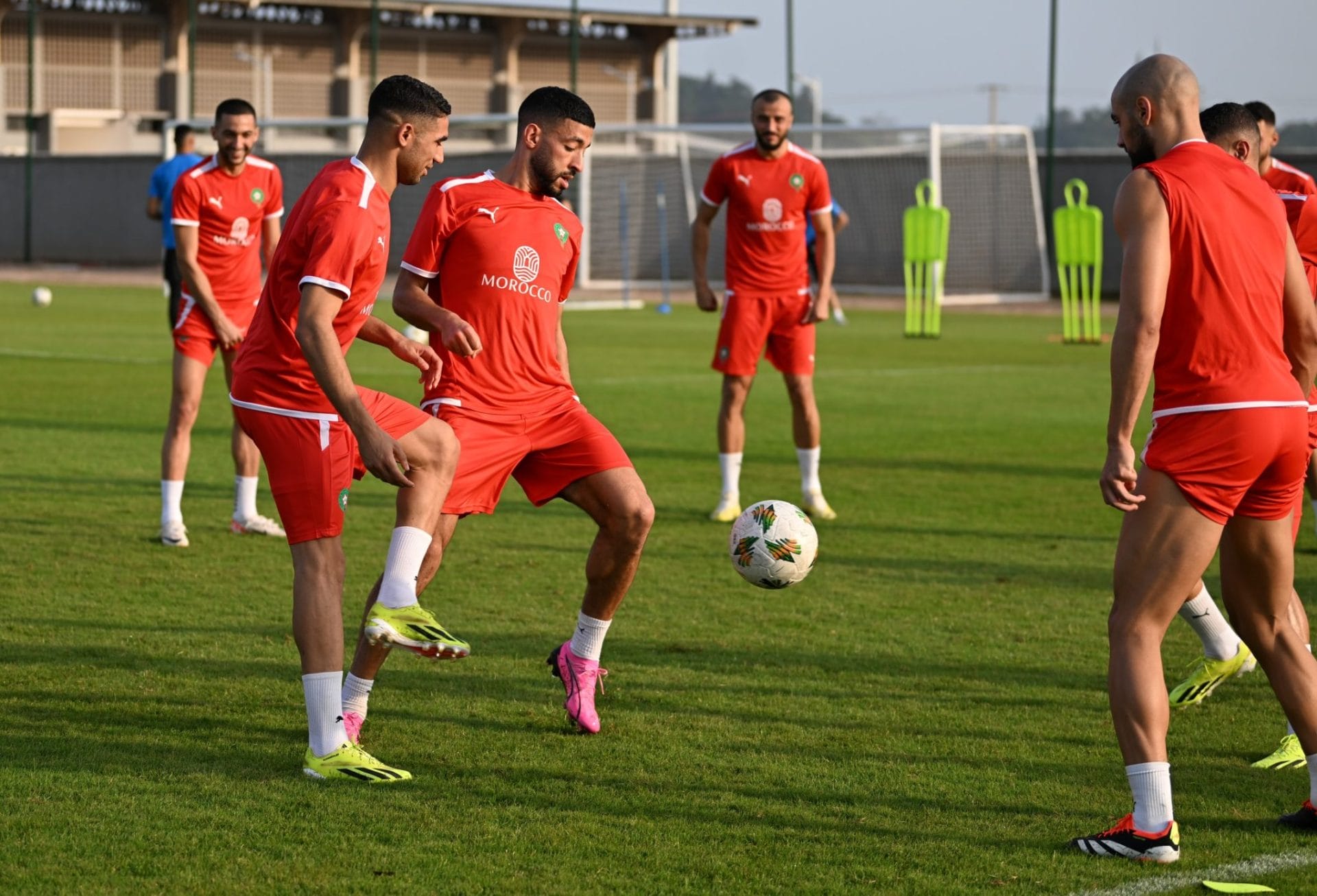 CAN 2023 : le dernier entrainement des Lions de l'Atlas ouvert à la presse