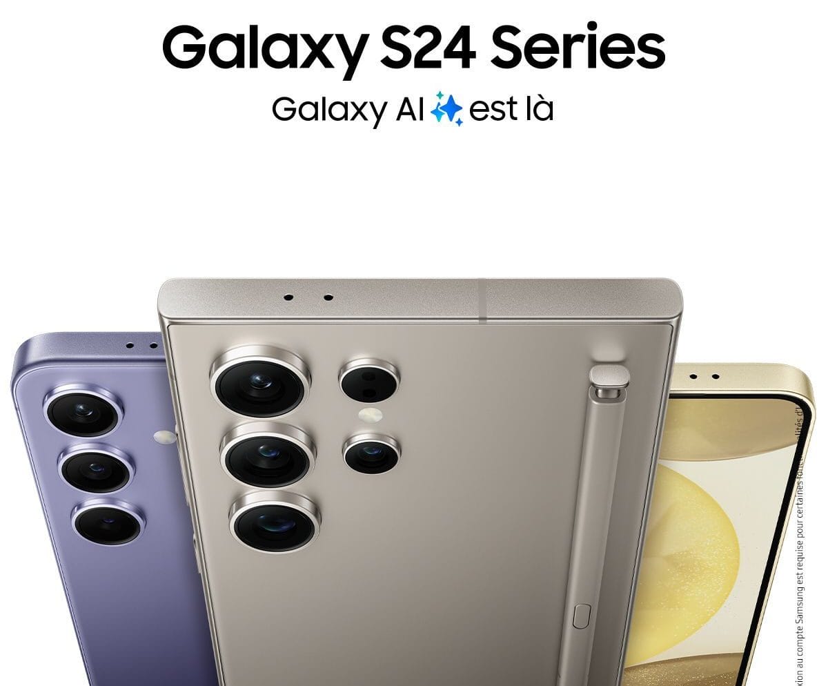 Samsung dévoile la série Galaxy S24, dopée de l’IA Samsung dévoile la série Galaxy S24, dopée de l'IA