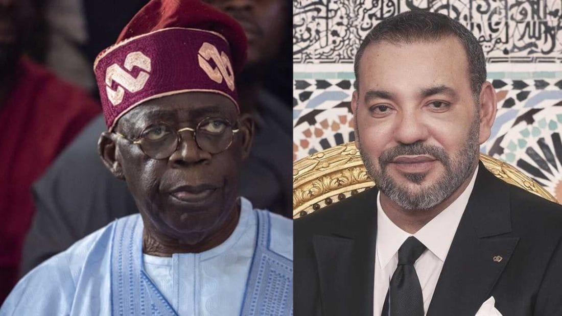 Maroc-Nigeria : le Roi s'entretient au téléphone avec le président Bola Tinubu 2 m6 Tinubu