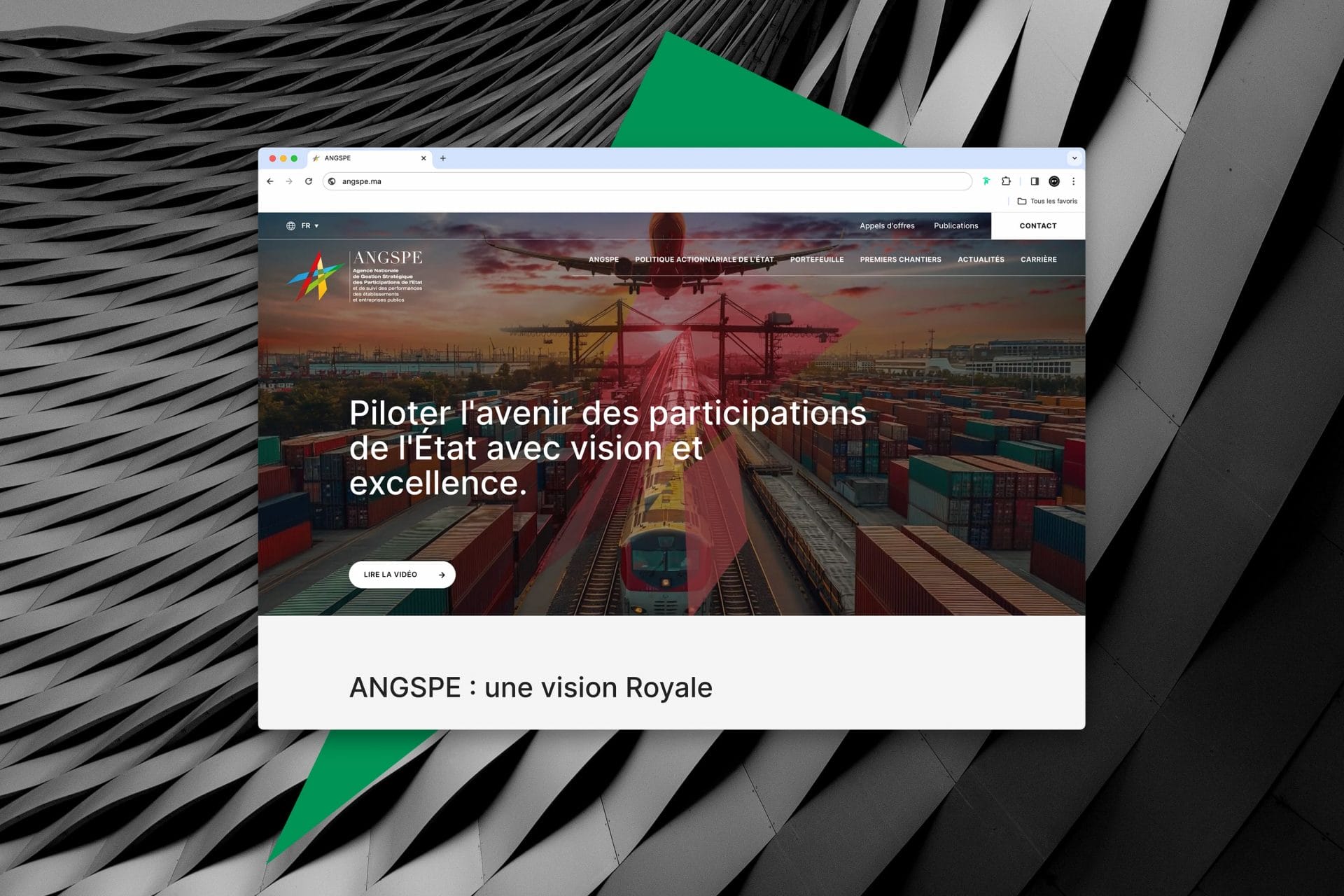 Secteur public : lancement du site institutionnel de l'ANGSPE