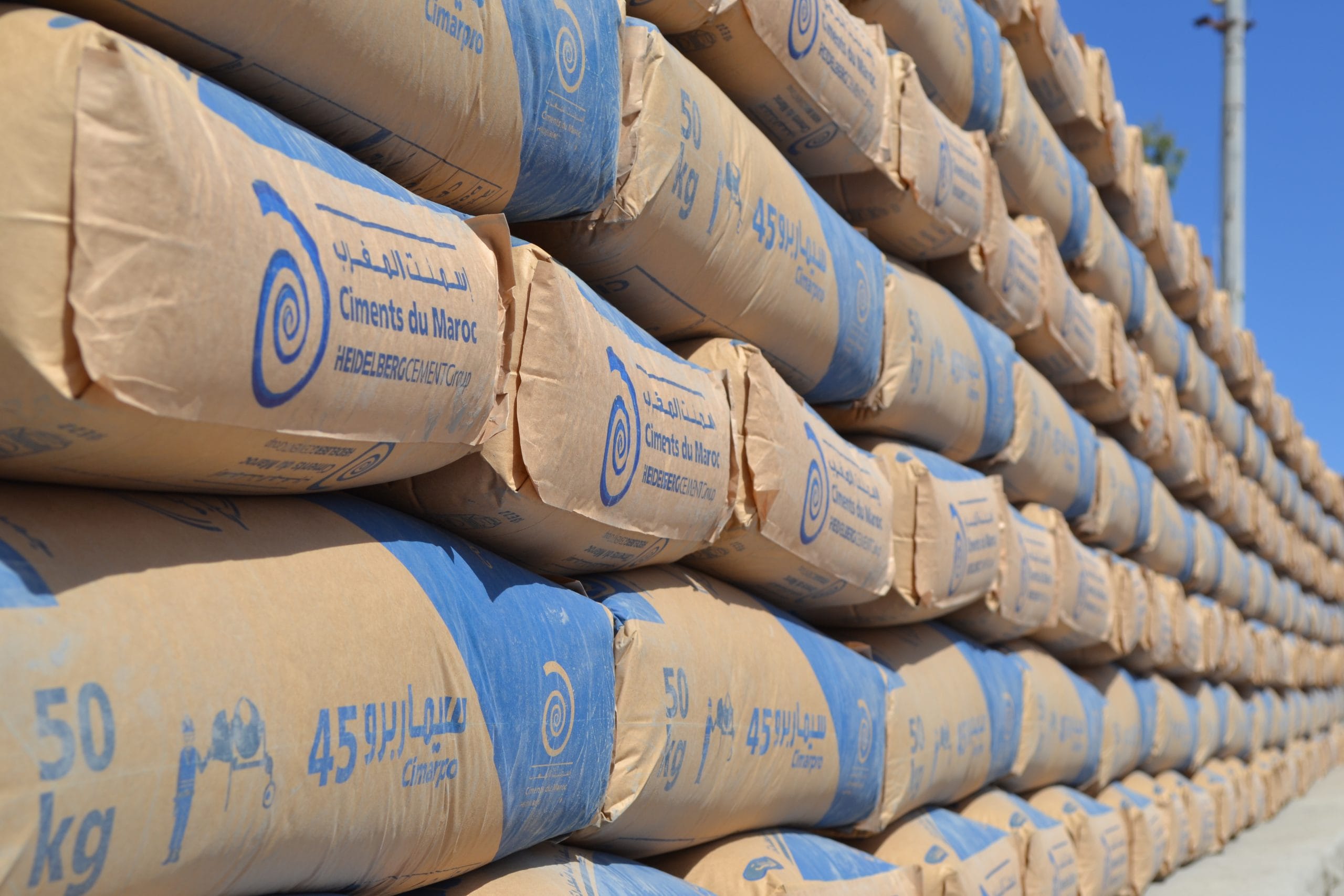 Hausse de la livraison de ciment à fin juillet Hausse de la livraison de ciment à fin juillet