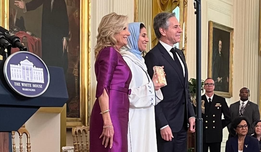 Émancipation des femmes : la Marocaine Rabha El Haymar décorée à Washington