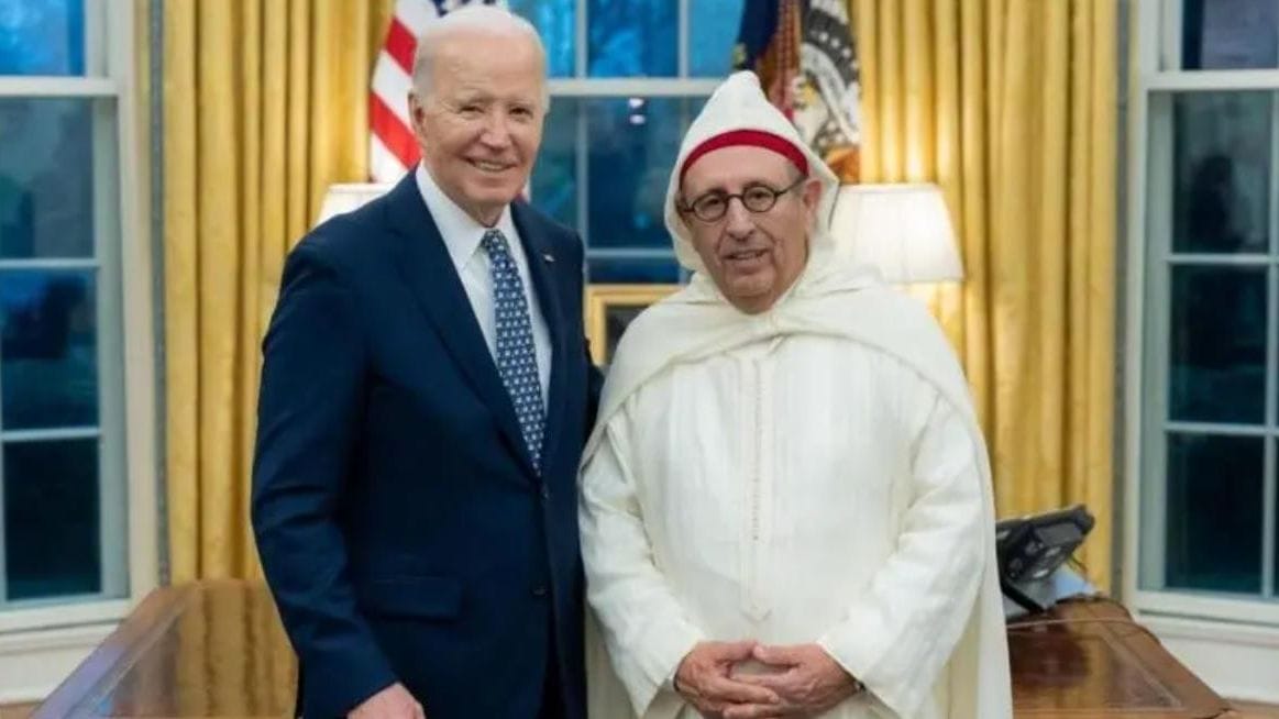 Washington : Youssef Amrani présente ses lettres de créance au président Joe Biden