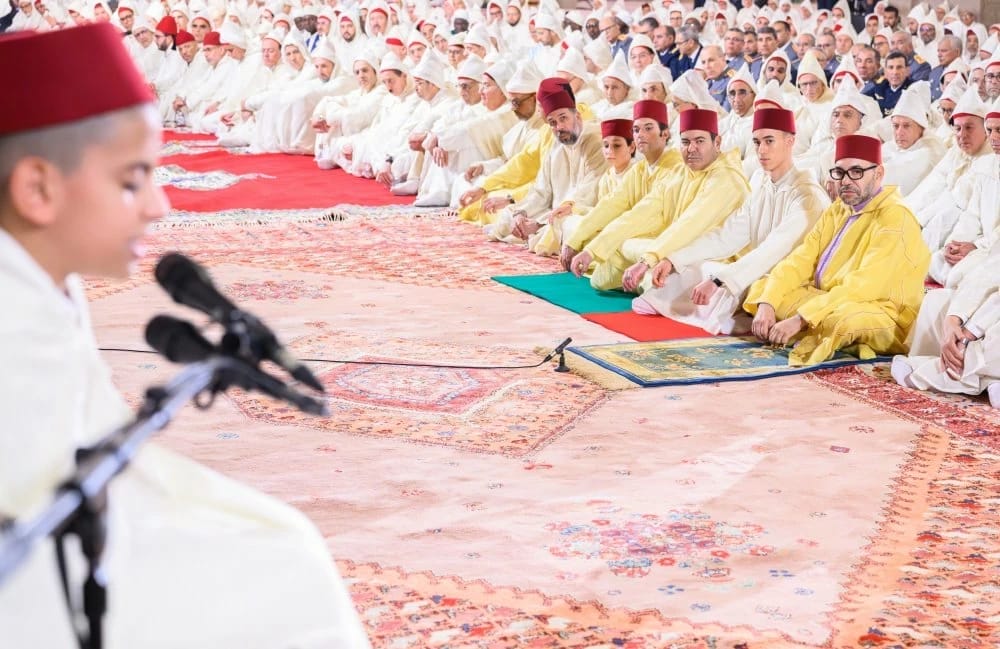 Casablanca : le roi Mohammed VI préside la célébration de Laylat Al-Qadr à la mosquée Hassan II