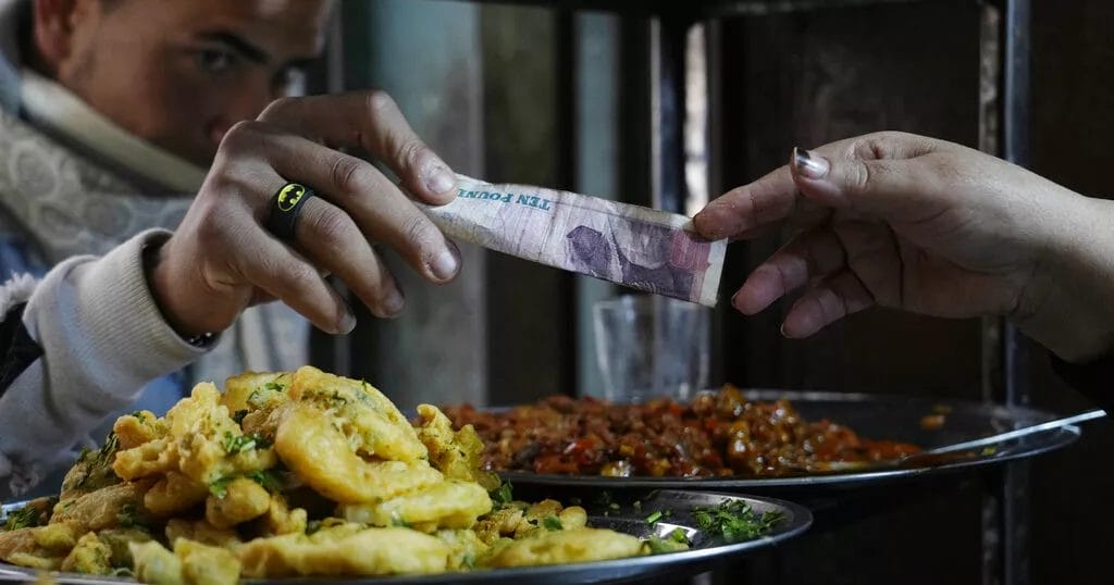 une inflation accélérée en Egypte :