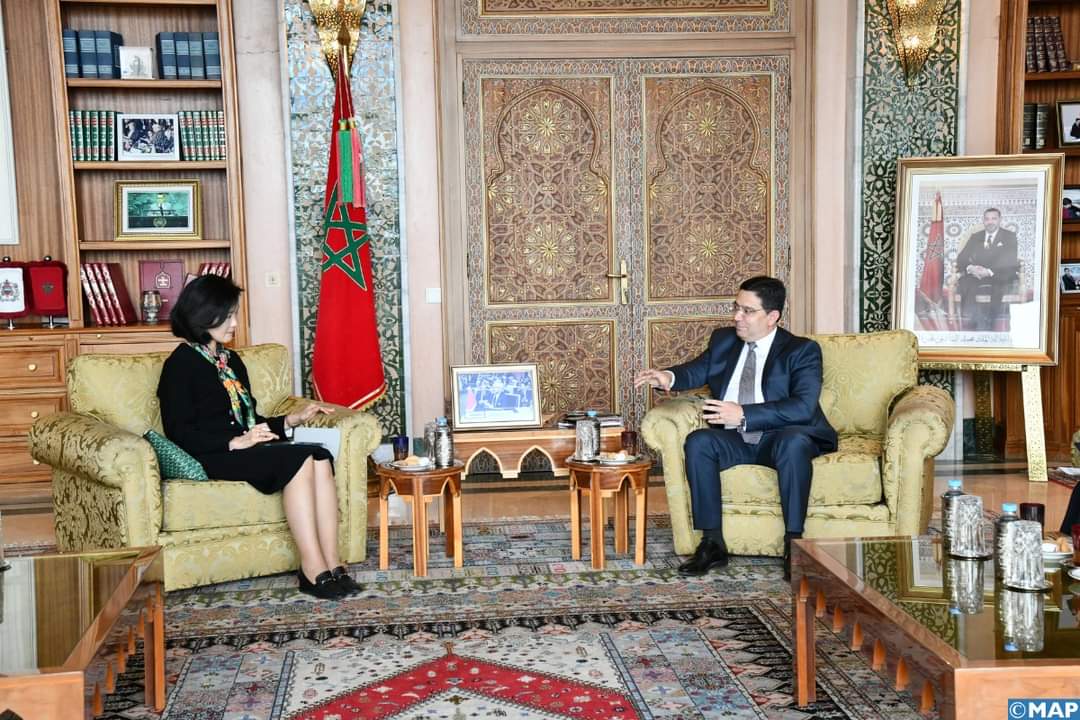 Rabat : Bourita s’entretient avec la vice-ministre coréenne des AE Rabat : Bourita s’entretient avec la vice-ministre coréenne des AE